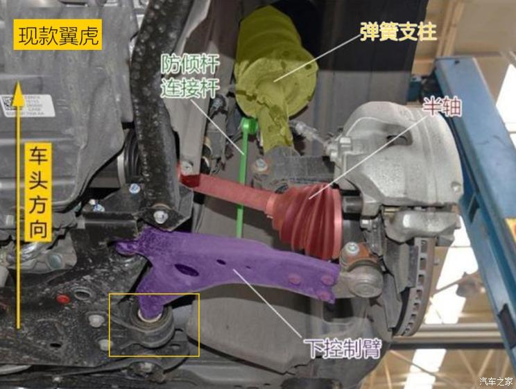 同?？怂瓜嗨? 長(zhǎng)安福特Escape底盤(pán)解析